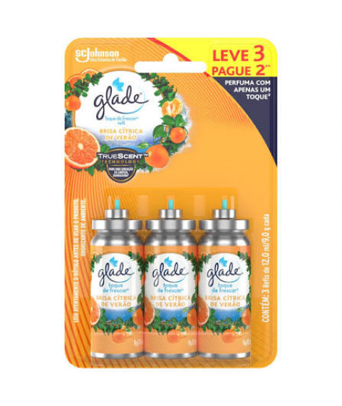 Refil click c/3 und CITRUS Glade 12 ml