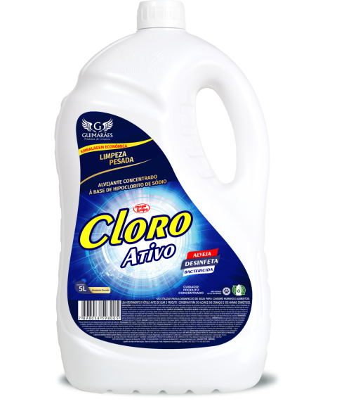 Cloro de limpeza 5 lt GUIMARÃES