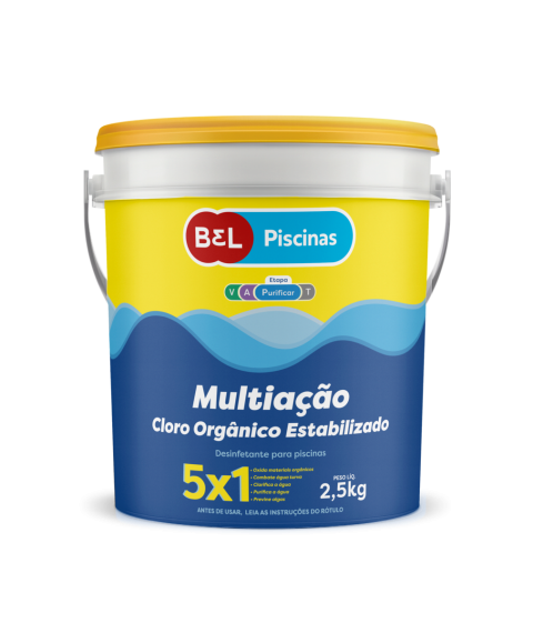 PISCINA - Cloro piscina 2,5 kg BEL LAR