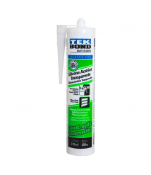 Cola silicone 256 gr transparente em tubo TEKBOND
