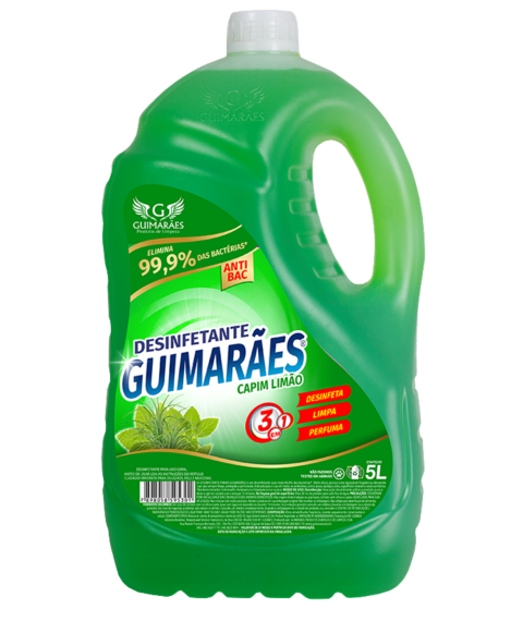 Desinfetante Capim Limão 5 lt Guimarães