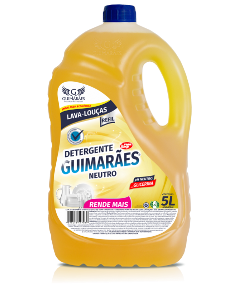 Detergente de louça neutro 5lt Guimarães
