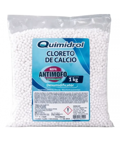 Cloreto de calcio BOLINHA 1 kg Quimidrol