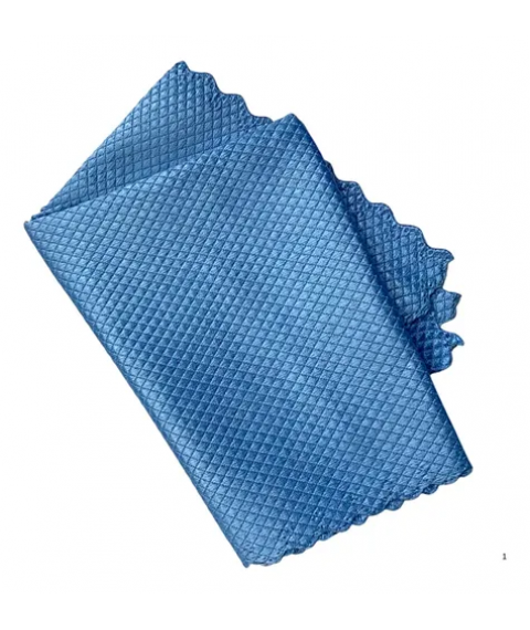 Pano microfibra 38x60 ESCAMA DE PEIXE AZUL 