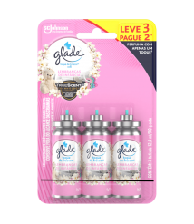 Refil click c/3 und LEMBRANÇA DE INFÂNCIA Glade 12 ml