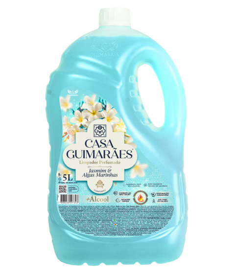 LIMPADOR PERFUMADO JASMIM E ALGAS MARINHAS 5 LT GUIMARÃES