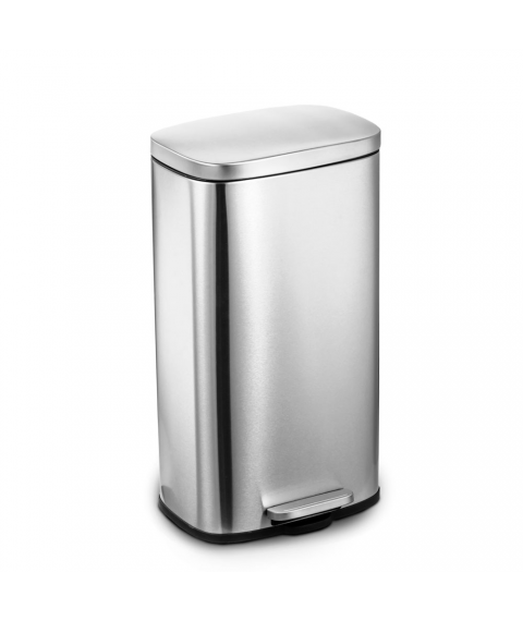Lixeira 30 lt inox escovado c/pedal MOOD GOEDERT