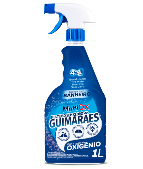 Multiuso MULTI OX oxigênio ativo 1 lt c/ gatilho Guimarães