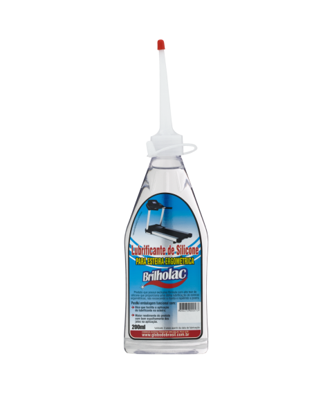 Óleo p/lubrificar esteira ginastica 200ml Brilholac