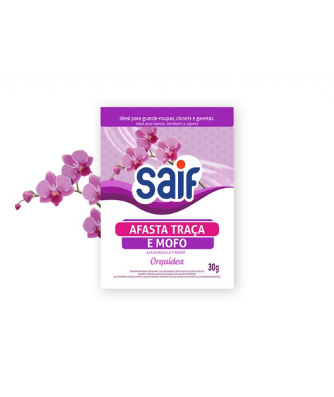 Afasta traça e mofo ORQUÍDEA 30 gr SAIF