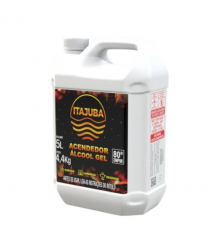 Álcool em gel p/rechauds 80º 5kg ITAJUBA