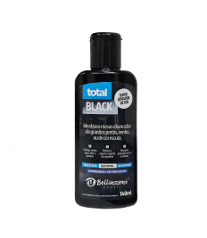 Ativador de cor em pedra escura Total Black 140 ml Bellinzoni