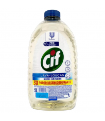 Detergente de louca 3 lt CIF neutro profissional 