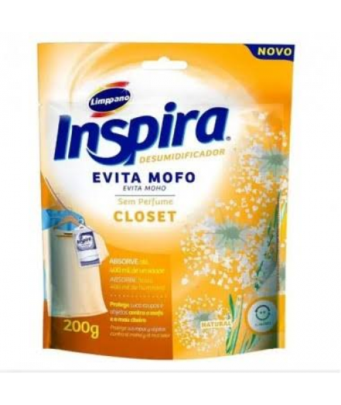 Anti mofo CLOSET NATURAL sache 200 gr Limpano
