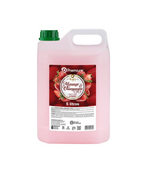 Sabonete liq. 5 lt PREMISSE morango e champgne