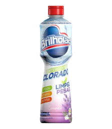 Detergente clorado lavanda squeze 500 ml Brilholac