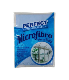 Pano microfibra 40x40 VIDRO azul Perfect 