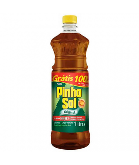 Desinfetante Pinho Sol tradicional 1 lt