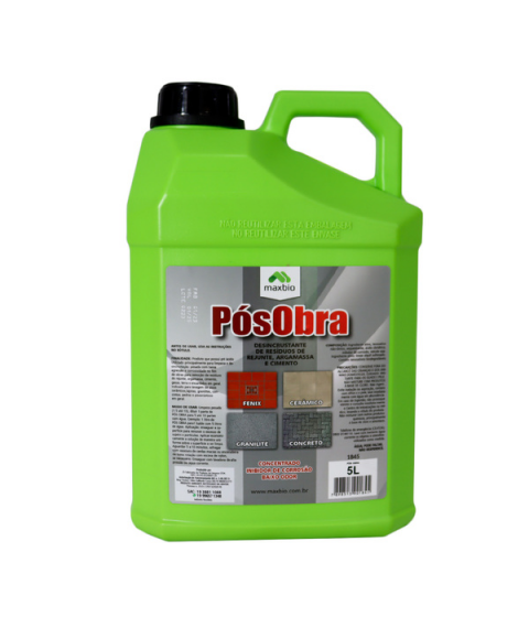 Limpa pós obra 5 Lt Maxbio