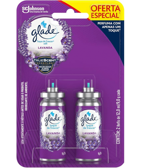Refil click c/2 und LAVANDA Glade 12 ml