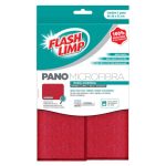 Pano microfibra 36×32 pcozinha vermelho Flash Limp FLP6704 (2)
